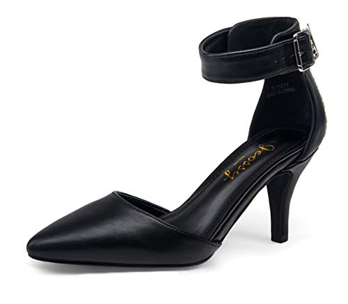 comfortable kitten heel pumps