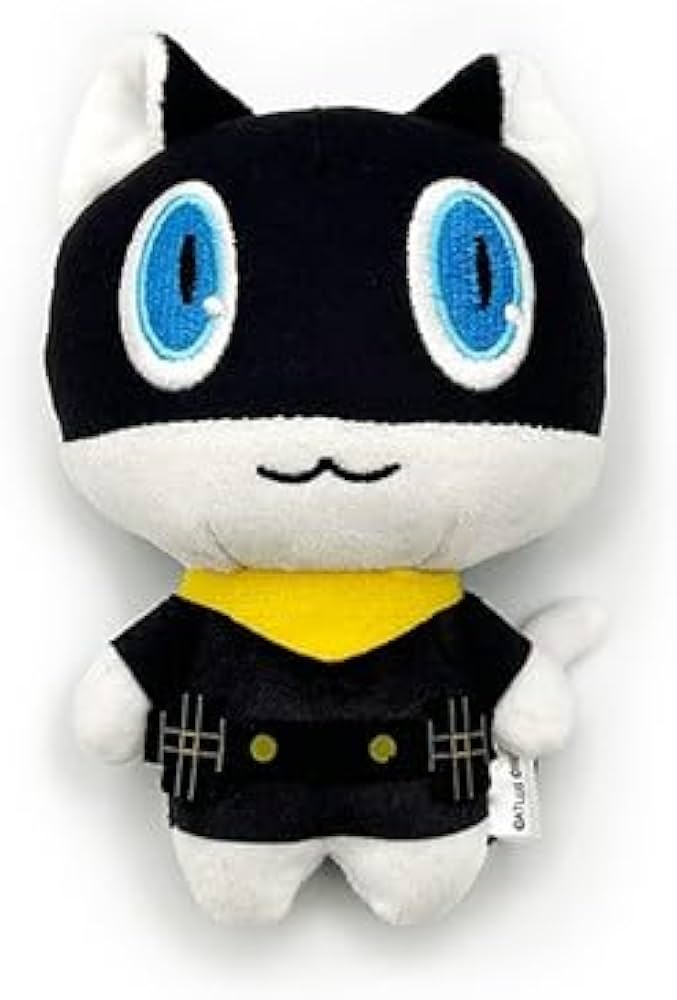 ペルソナ5 モナ モルガナ ぬいぐるみ Amazon.co.jp: ペルソナ モルガナ ぬいぐるみキーホルダー P5R