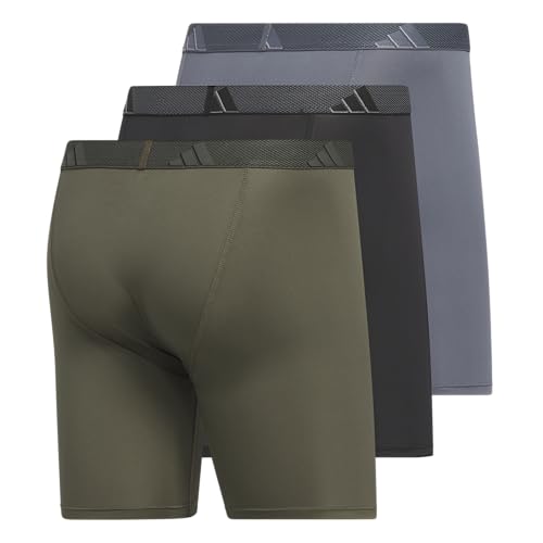 Image of Adidas Men's Performance Boxer Brief Underwear (3 Pack)