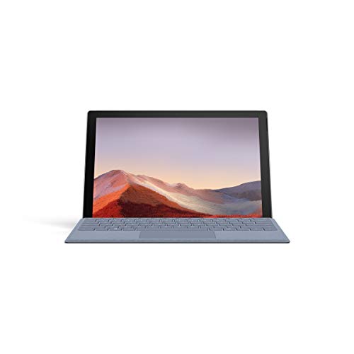 Image of Microsoft Surface Pro 7 VDV-00015 12.3 inch Touchscreen 2-in-1 Laptop (10th Gen Intel Core i5 /8GB /128GB SSD /Win10 Home /Intel Iris Plus Graphics), Platinum+Type Cover Surface Pen, Ice Blue