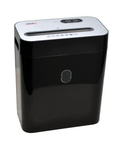 DESQ® Aktenvernichter | 10 Blatt | 4 x 29 mm | P-4 | 18 Liter | Hohe Schreddergeschwindigkeit Cover