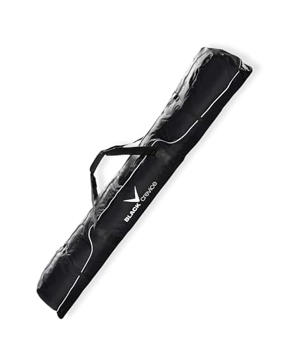 Black Crevice Skitasche für 3 Paar Alpin Skier, 190 cm...