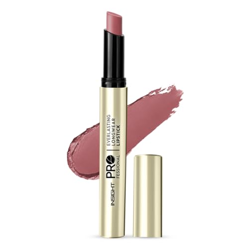 Image of INSIGHT Professional Everlasting Longwear Lipstick | Velvety Smooth Finish | Highly Pigmented | Transferproof,Waterproof,Smudgeproof | Infused with Vit E & Marula Oil - (Lag) 2.5gm