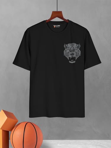 Image of BULLMER Trendy Clothing Set with Oversized T-Shirt & Pants Co-ords for Men