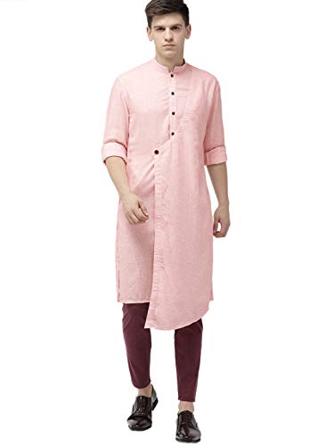 Image of The Indian Garage Co Men's Cotton Regular Fit Regular Kurta
