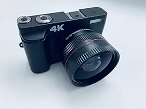 4K Digital Camera 16X 48MP Video Camcorder WiFi Vlogging Compact