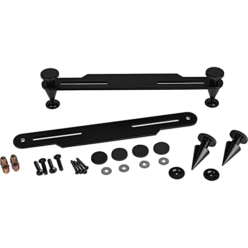 Dayton Audio OS-2S Outrigger HD Speaker Spike Set Small with Black Steel Base 2 Pcs