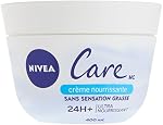 NIVEA Care Nourishing Cream, All-Purpose Moisturizing Cream, Face, Hand, Body Cream, Fast-Absorbing, Non-Greasy, Daily Body Moisturizer for All Skin Types, 400mL