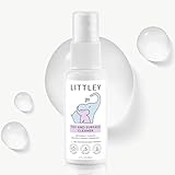 Littley Toy & Surface Cleaner | Alcohol-Free HOCl Spray for Baby Toys & High-Touch Surfaces | Fragrance-Free Formula | Gentle Cleaning for Everyday Messes | 2 oz