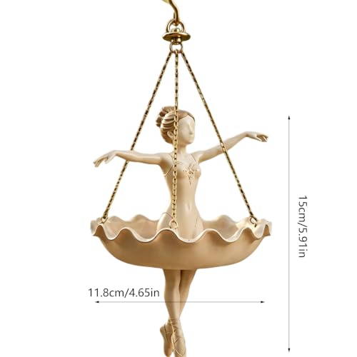 Macetero de bailarina para plantas de arrastre que ahorra espacio 3
