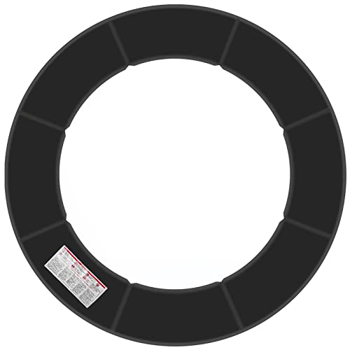 Baunsal® Trampolin Randabdeckung Ø 305 cm mit 30 cm breite in schwarz und...