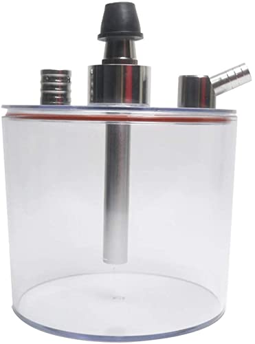 XJHYJS Rundhaken Set, Acryl Arabisch Shisha, Bar Ktv Shisha Set, Ohne Nikotin – Bild 4