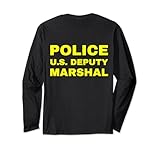 polizia us vice maresciallo usms back stampa stati uniti usa maglia a manica