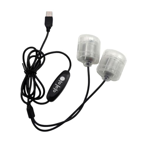 Motor de Vibración USB con Doble Motores Vibratorios Impermeable Cilíndrico de Repuesto Material PP miniatura 5