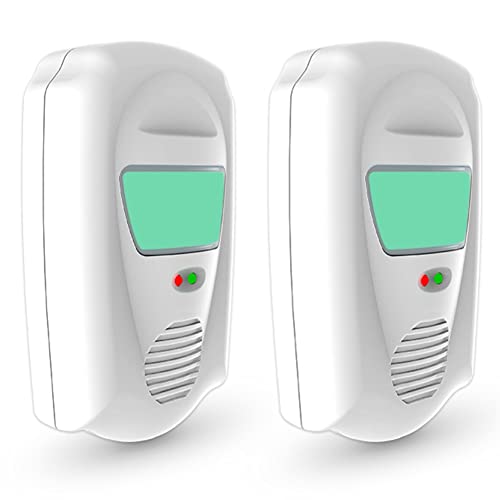 HOMEELF Ultrasonic Electromagnetic Pest Repeller, 2 in 1 Electronic Indoor Pest Repellent Plug in Electric Pest Control for Rodent Mouse Rats Bug Backyard Patio Bedroom Kitche(2 Pack)