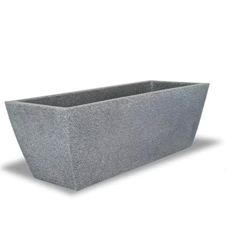 Vaso Decorativo Plantas Polieitleno Jardineira Floreira Casa Jard...