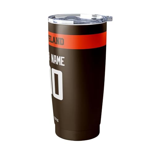 Image of ANTKING Cleveland Tumbler 20 oz Travel Coffee Cup Custom Name Number for Men Women Boy Gifts