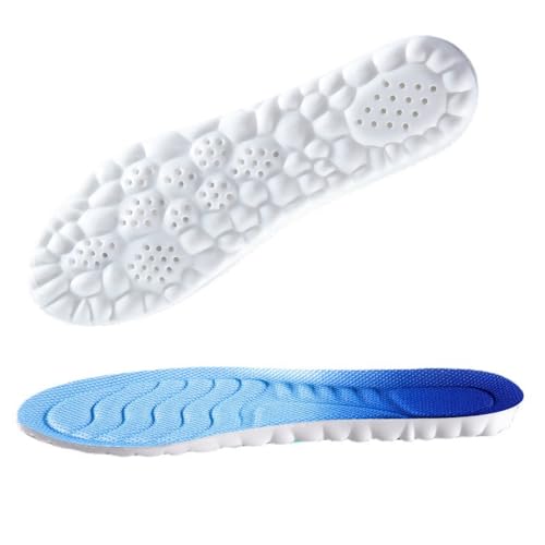 Par de plantillas de espuma viscoelástica 4D para zapatos miniatura 2