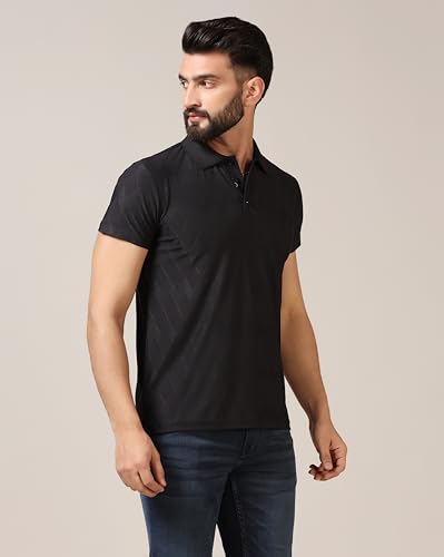 Image of TOPLOT Men's Regular Fit Polo T-Shirt