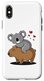 Photo Gallery custodia per iphone x/xs koala pigro e koala che cavalca lama alpaca amante degli animali Photo Gallery custodia per iphone x/xs koala pigro e koala che cavalca lama alpaca amante degli animali