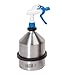 DENIOS® Chemical-Resistant Stainless Steel Sprayer 0.52 gal – Adjustable Nozzle, Corrosion-Proof Industrial Hand Sprayer for Solvents, Acids & Chemical Containment