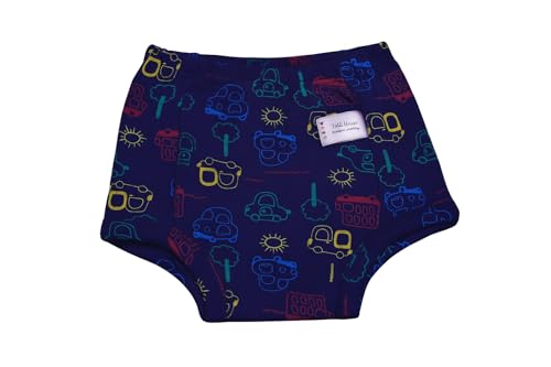 Image of Baby Padded Underwear - Soft Cotton Potty Training Pants for Toddlers, Washable & Reusable, Leak-Proof Training Underwear for Boys & Girls