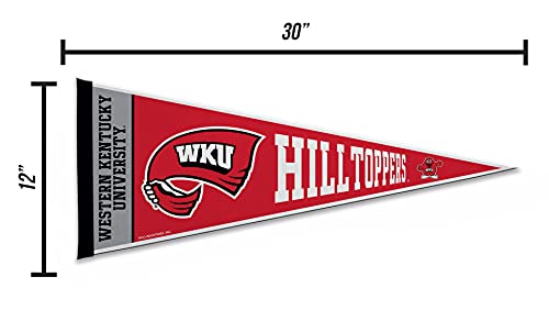 Image of Rico Industries NCAA Exclusive 12 inch x 30 inch Felt Wall Decor Pennant - Great for Home /Bed Room /Man Cave Decor