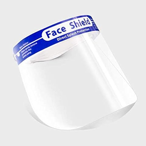 Packaging Chimp Face Shield Visor | Feel Protected with our Visor Face Shield | Face Shields | Face Visor Shield | 1 Visor Cover