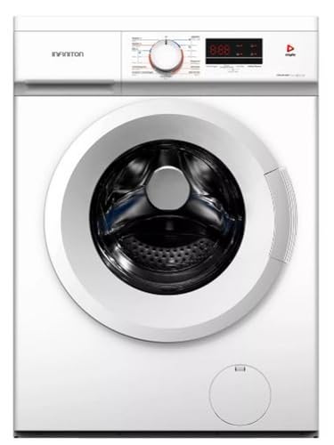Lavadora Carga Frontal INFINITON WM-D61DBF, 6 Kg, 85 cm de Altura, D, Inicio Diferido, Tapa Superior Desmontable, Blanco