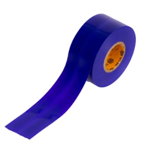 Image of GTSE Wide Purple Electrical Tape, 1 Roll - Waterproof, Industrial Grade Vinyl, 2 in x 66ft- Strong Self-Adhesive PVC Electric Tape for Wire Insulation, 7 Mil, 600V - UL /CSA Listed
