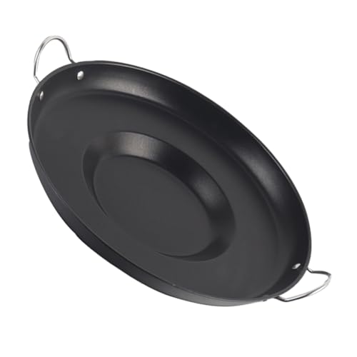 Ciieeo Professional Lightweight Stainless Steel Frying Pan Concave Design for Breakfast Omelets and Camping Cooking Kitchen Gadget