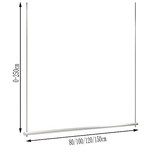 Display rack de vêtements en métal lourd et finitions luxe - 7
