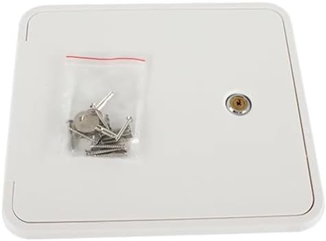 Caravan Accessories Boat Motorhome Key Lock Multi-Purpose Cable Hatch White Camper(Black)