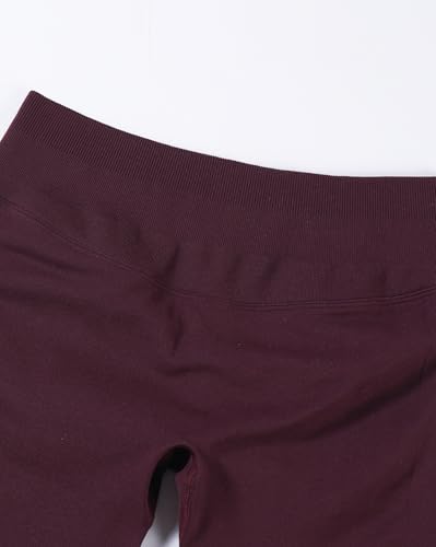 Image of AUROLA Influence Workout Shorts for Women,2.5 3.5 4.5 5.5 6.5 No Roll Up Squat Proof Scrunch Seamless Compression Gym Short