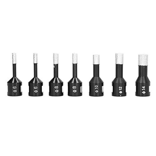 Set de brocas 7 piezas para mármol con caja de aluminio miniatura 5