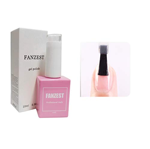 FANZEST Base Gel Nail Polish Soak Off LED UV Gel Polish Foundation Nail Gel(Base Coat)