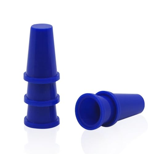 Tapones de dedal de plástico coloridos para protección en costura y acolchado, 60 uds 5