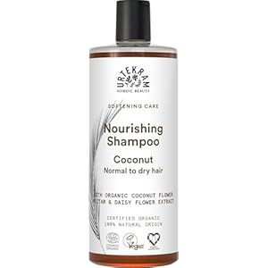 Urtekram Champú De Coco Bio, Cabello Normal, Coconut, Dulce, 500 Mililitro