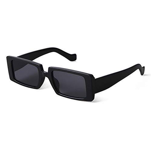 Grainas Retro Rechteckige Sonnenbrille für Damen Herren Unisex Vintage...