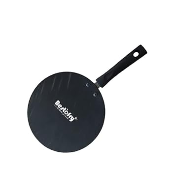 Bestofry Bangalore Surplus Hard Anodized Small Roti tawa / 22.5 cm concave tawa for Chapathi BFRTP-110