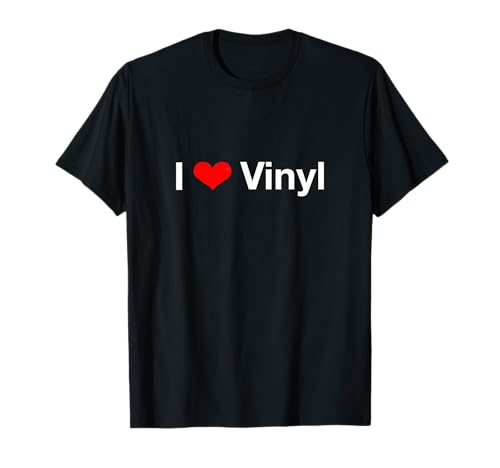 Vinilo I Heart Camiseta