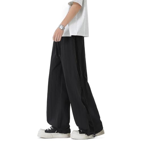 Men's Pants American Retro Casual Straight Leg Sport High-Street Loose Commute Trouser3