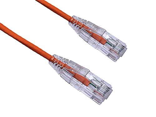 Câble de réseau Cat6a F/UTP Axiom Orange 0,91 m RJ-45 FTP