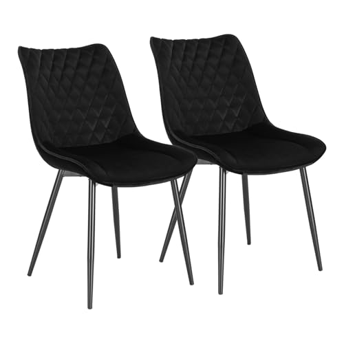 WOLTU Esszimmerstühle 2er Set, Küchenstühle, Wohnzimmerstühle,...