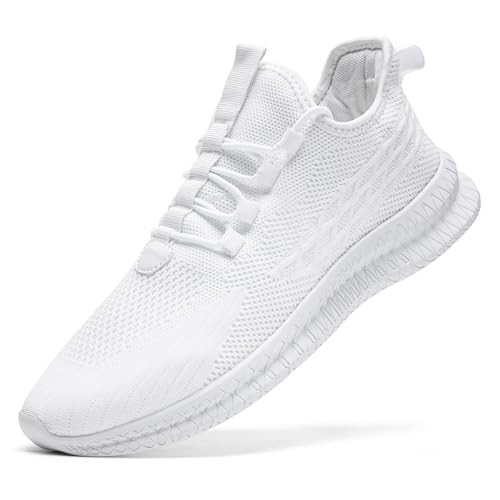 Womens Slip On Walking Shoes Ultra Light Breathable Running Comfortable Casual Fashion Sneakers Mesh Gym Workout Sports