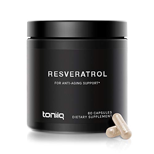Ultra High Purity Resveratrol Capsules - 98% Trans-Resveratrol - Support for Anti Aging