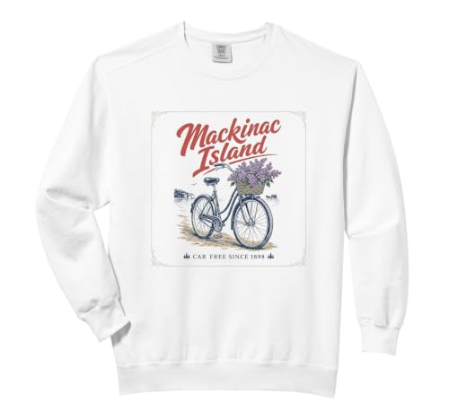 Mackinac Island Cycling Summer Sweatshirt