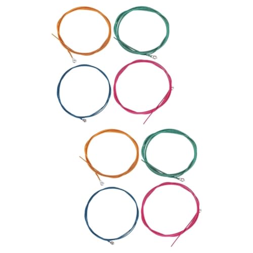 Cordes de basse électrique colorées SUPVOX (kit de 8) pour un style unique