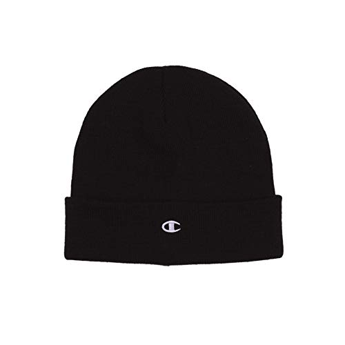 Champion Knit C-Logo Bonnet, Noir, Taglia Unica Mixte Cover