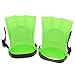Bloepum 6X Kids Adults Adjustable Fins Swimming Diving Swimming Fins - Green, S: 25-30